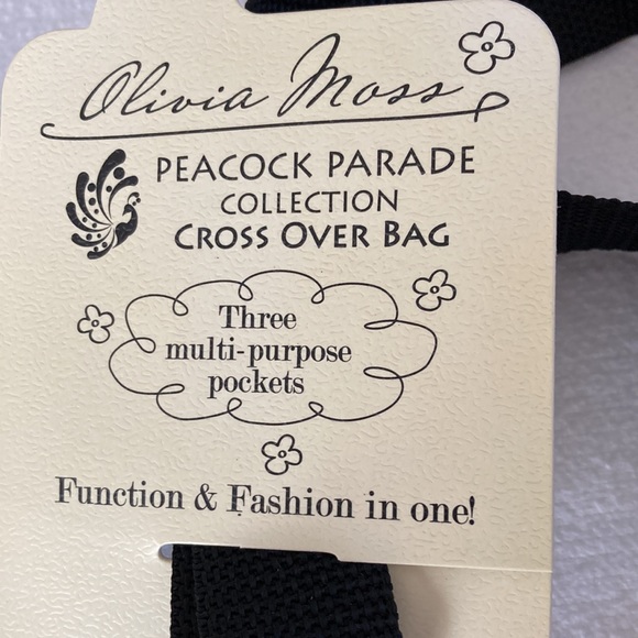 Cross Over Bag Peacock Parade Collection NWT - Picture 5 of 5
